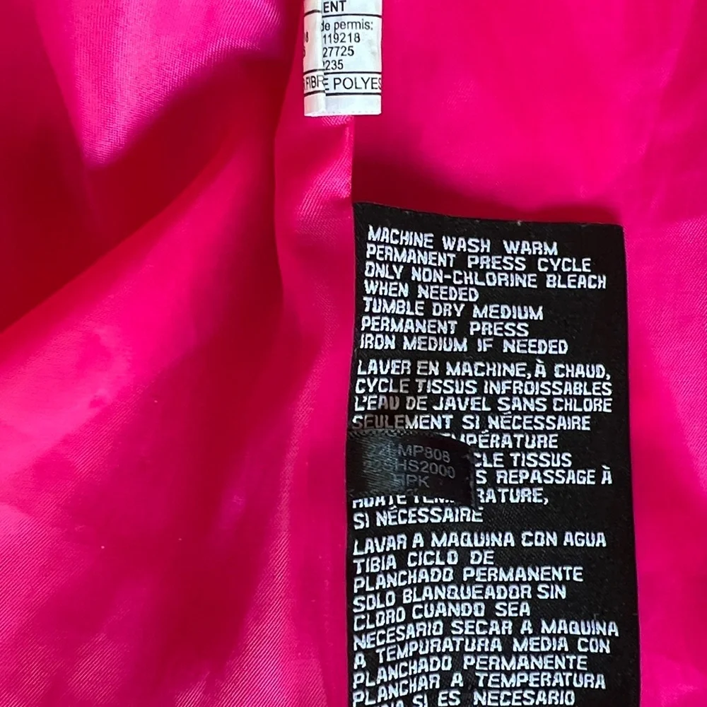Guess Women's Pink Quilted Puffer Jacket Medium - Picture 7 of 10